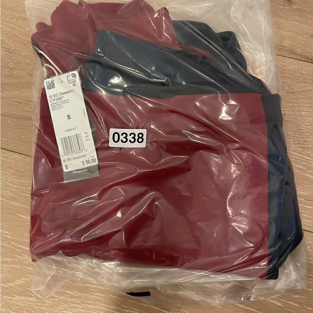NWT Adidas Crop Top Sweatshirt
